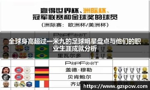 全球身高超过一米九的足球明星盘点与他们的职业生涯成就分析